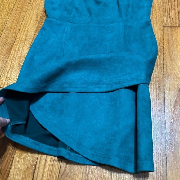 Revolve Super Down Faux Suede Carrie Mini Dress Size Small - Picture 9 of 9